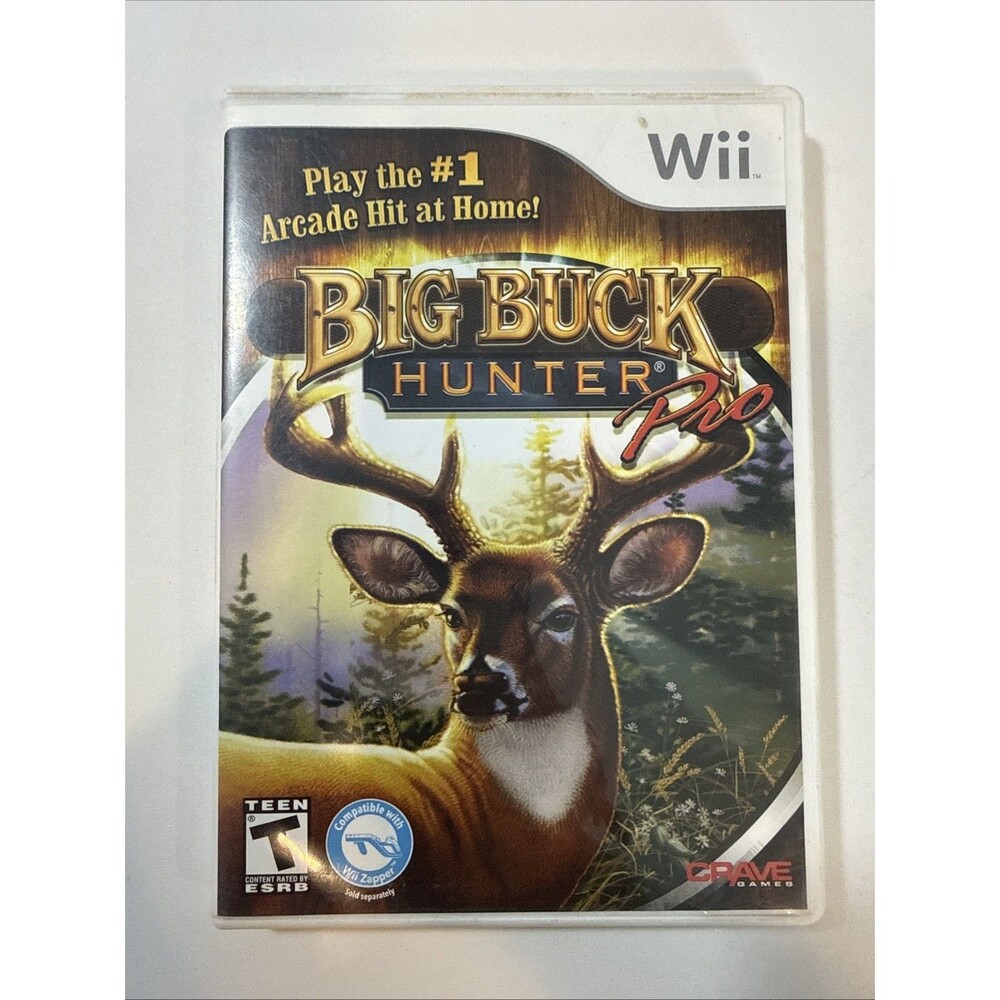 Big Buck Hunter Pro (Nintendo Wii, 2010)